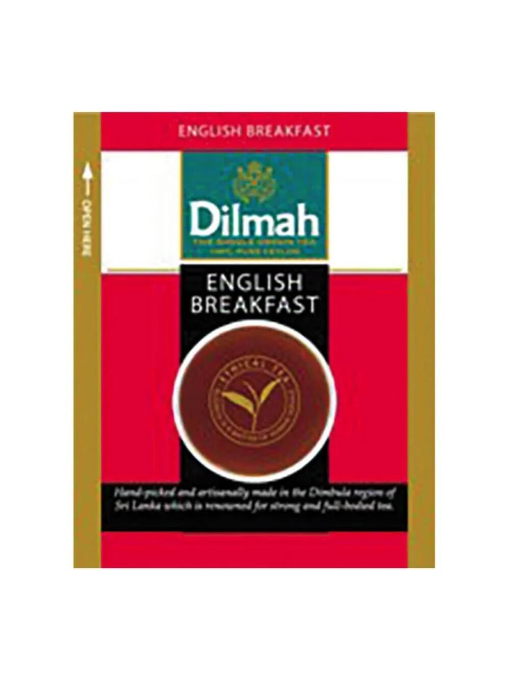 Dilmah Exceptional tea Envelope English Breakfast (200)