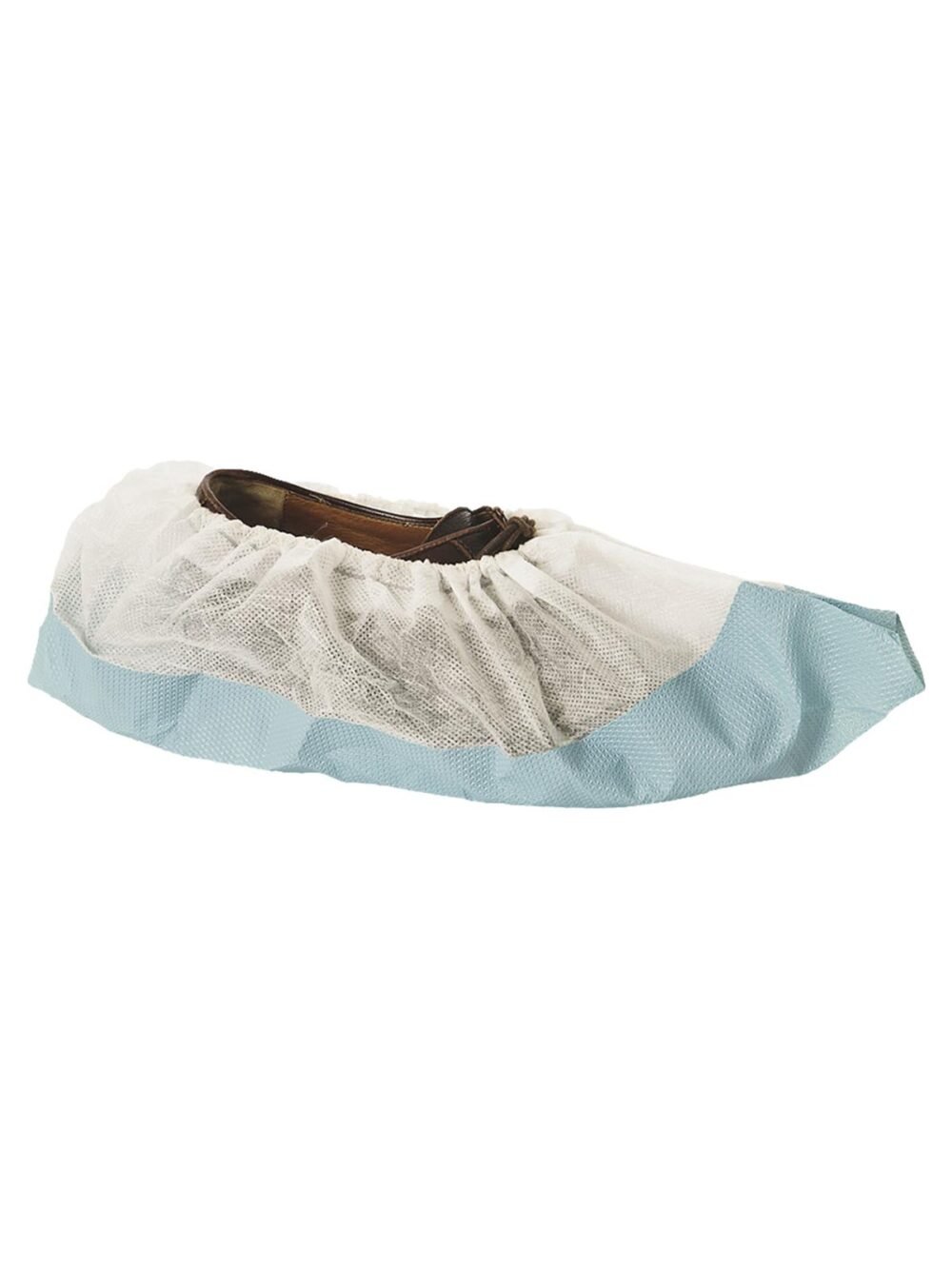 ULTRA HEALTH SHOE COVER PP/PE – WHITE/BLUE