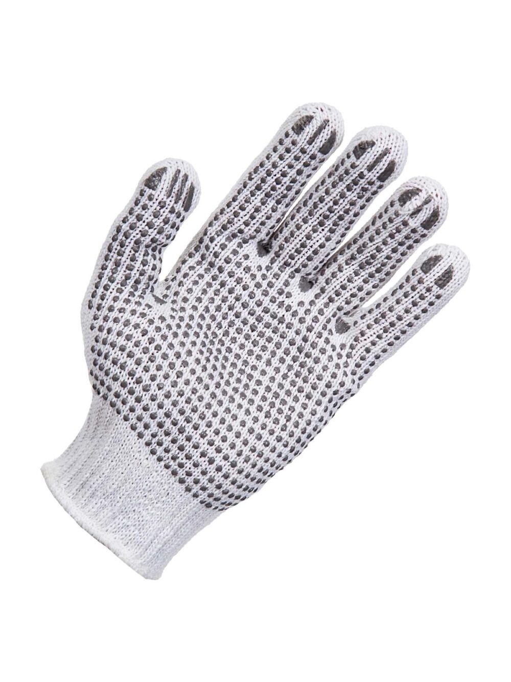 SD KNITTED POLYCOTTON GLOVES PVC DOTTED PALM