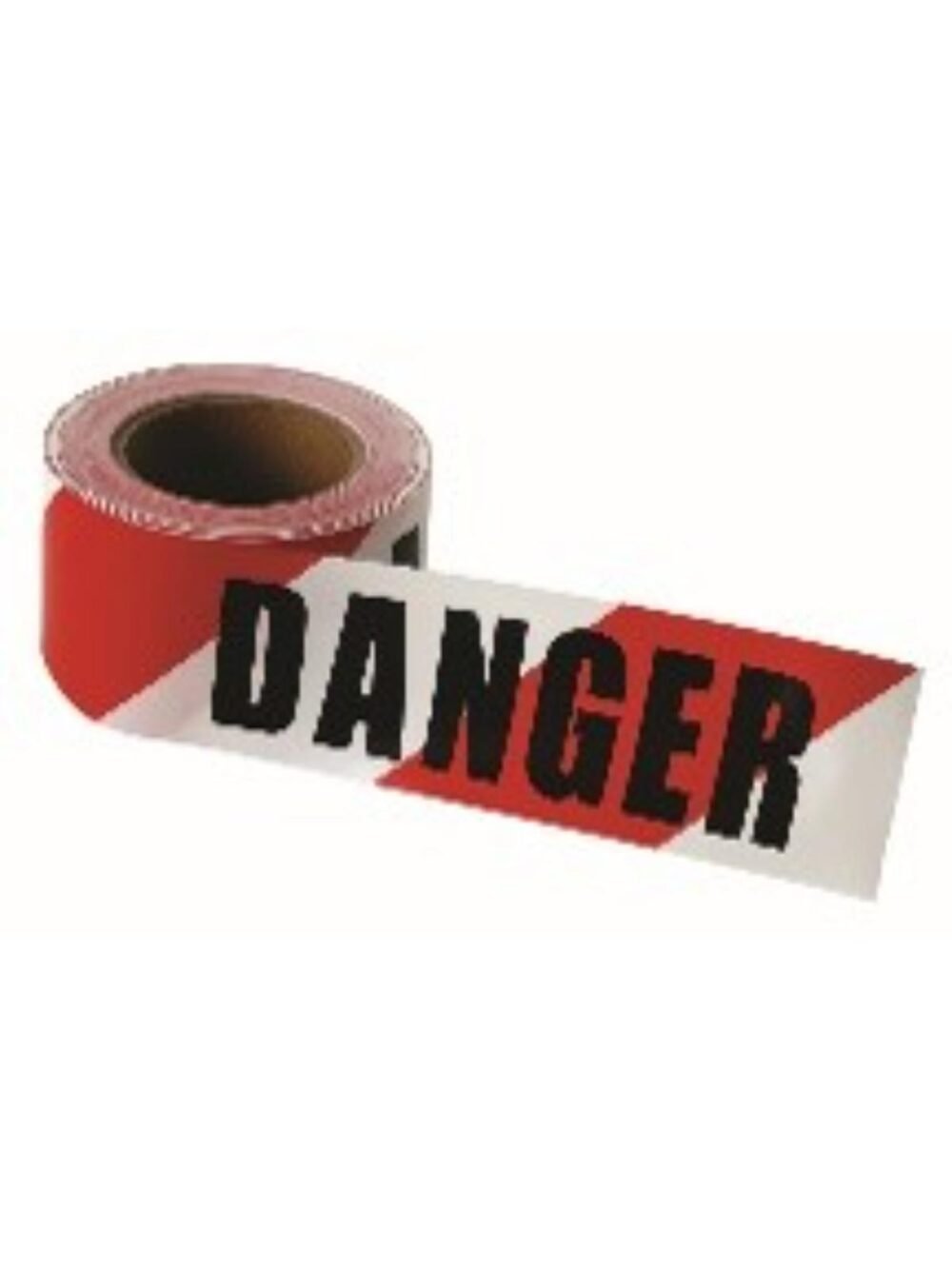 SD BARRIER TAPE DANGER RED & WHITE  100m