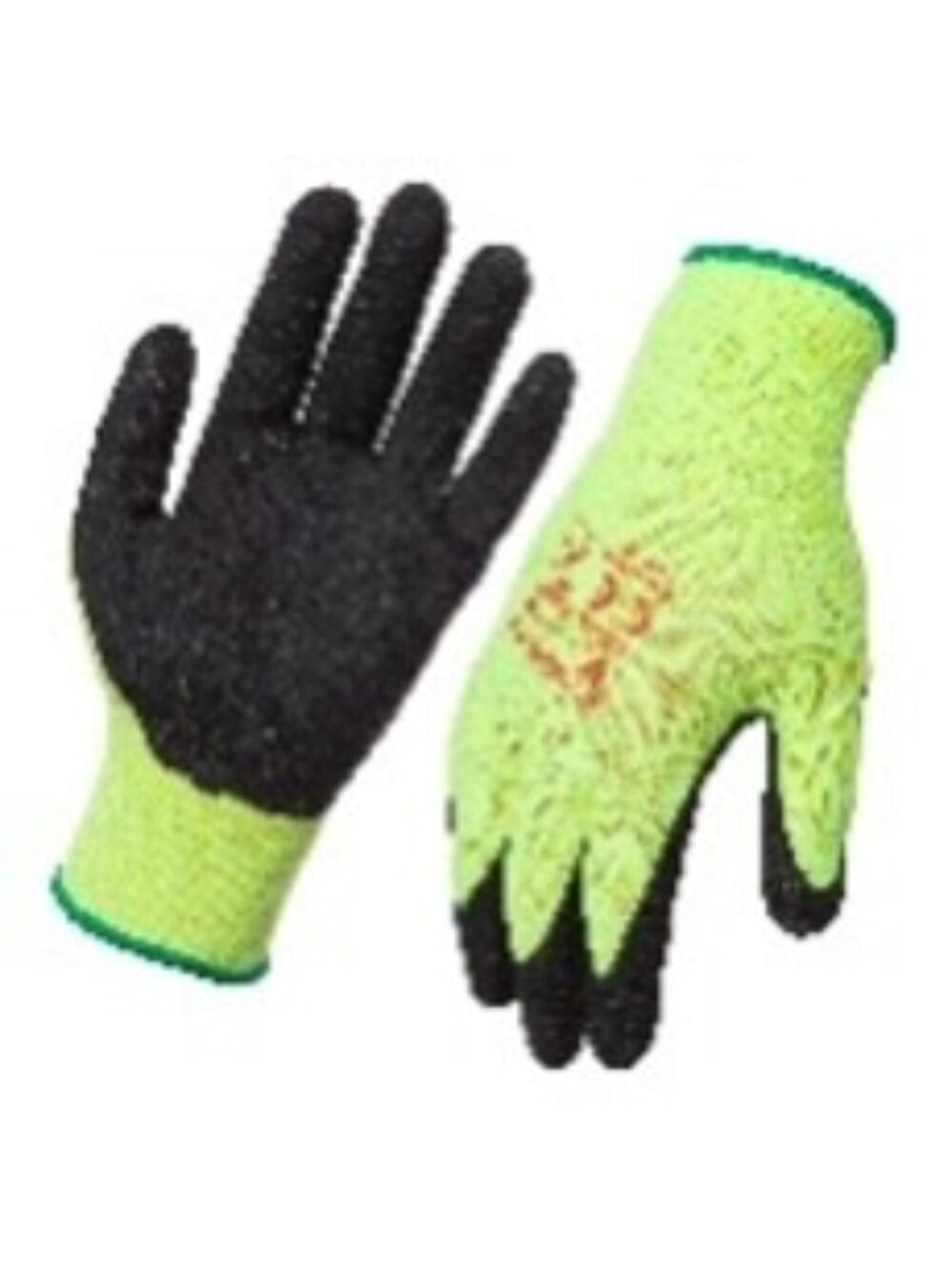STEALTH VIZ GRIP GLOVES – NITRILE PALM YELLOW/BLACK