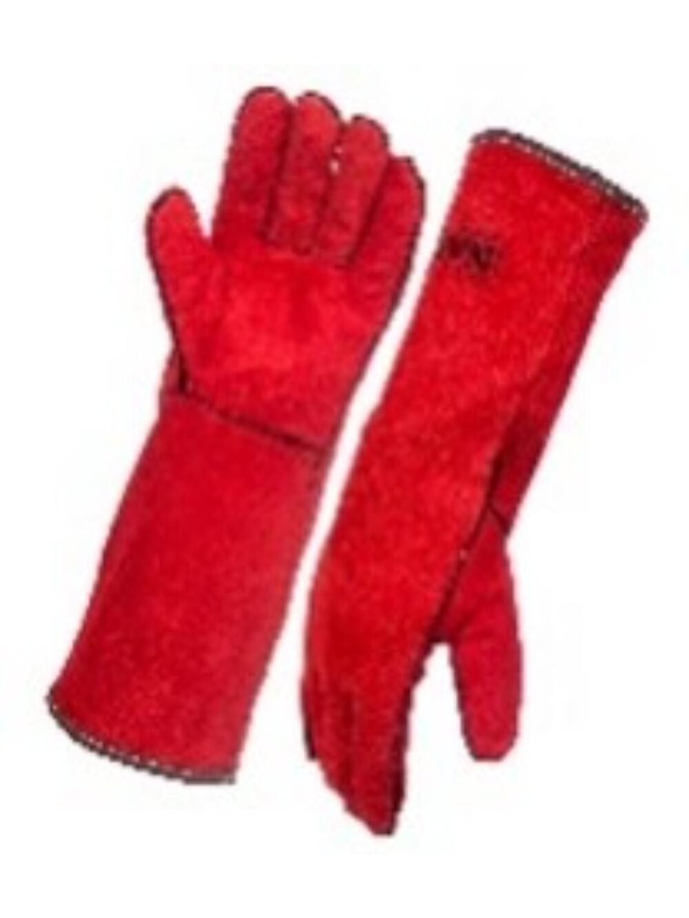 NAMIB WELDING GLOVES LEATHER KEVLAR SEWN RED SIZE 10
