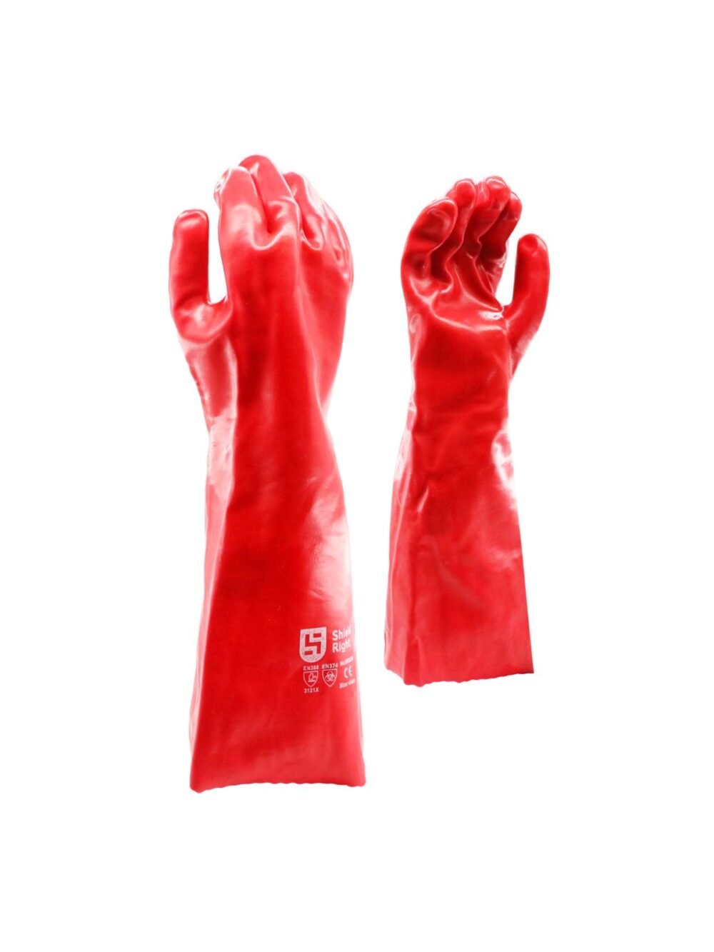 SD SINGLE DIP PVC RED INTERLOCK LINING 35CM