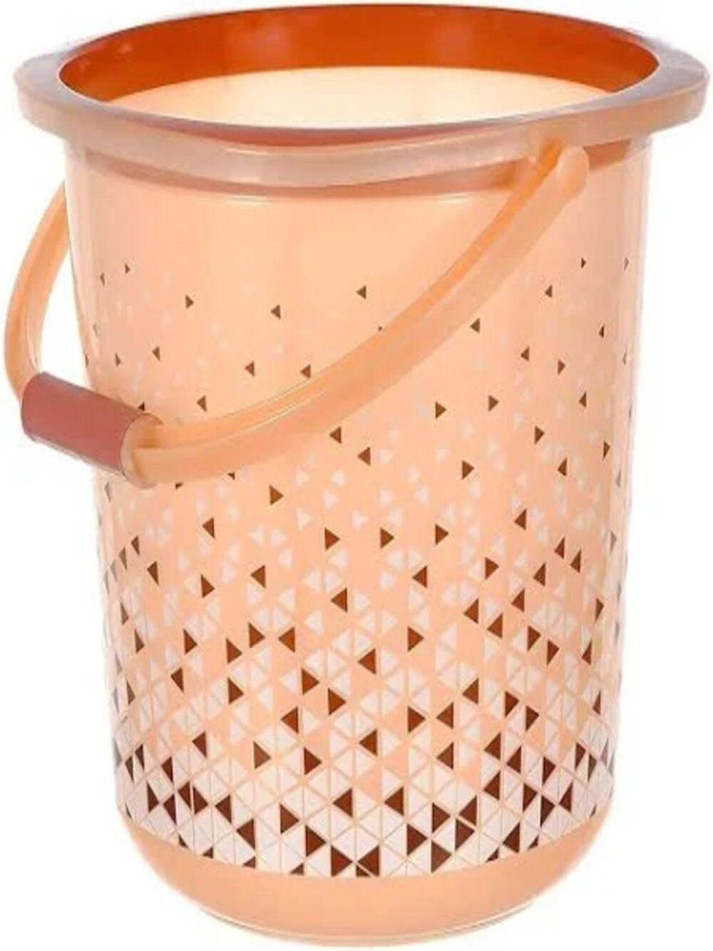 Brown Unbreakable Plastic Bucket