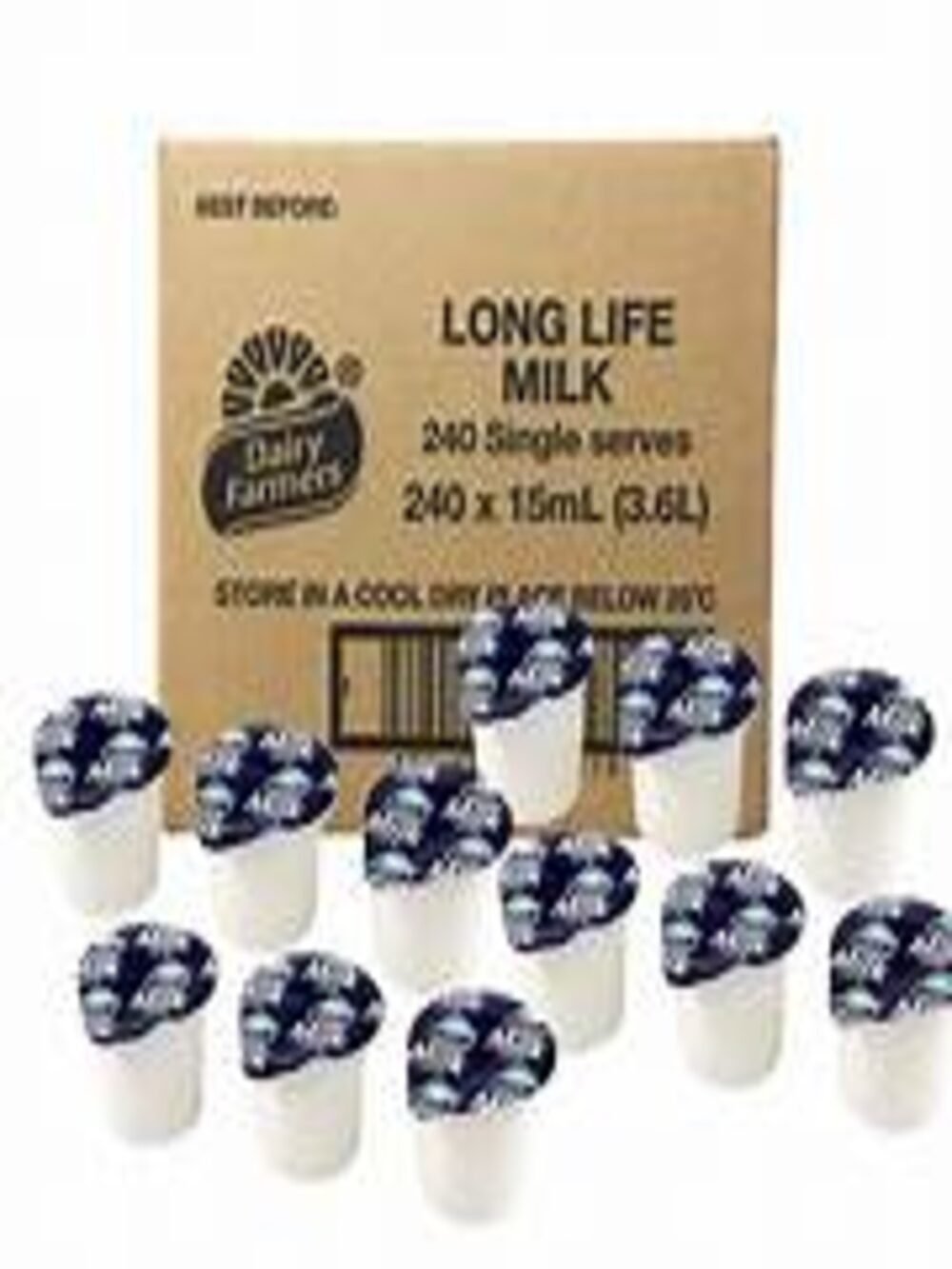 Long Life Milk Portions UHT 15ml x 240 Carton