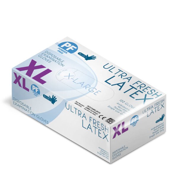 ULTRA FRESH VINYL Blue Disposable Powder Free