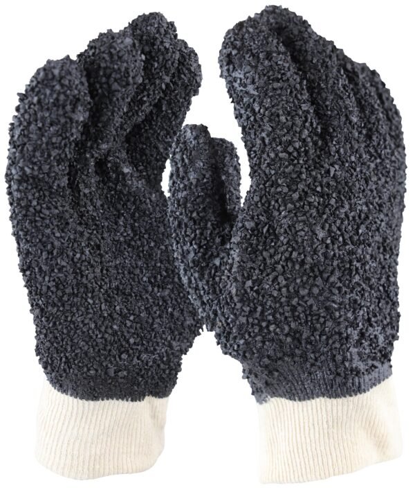 Grizzly' Black PVC Debudding Glove